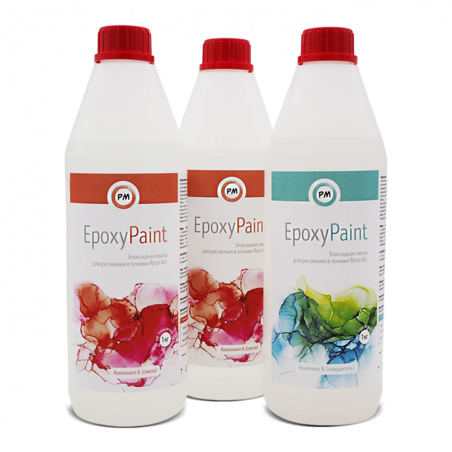 Прозрачная эпоксидная смола Epoxy Paint (3 кг)